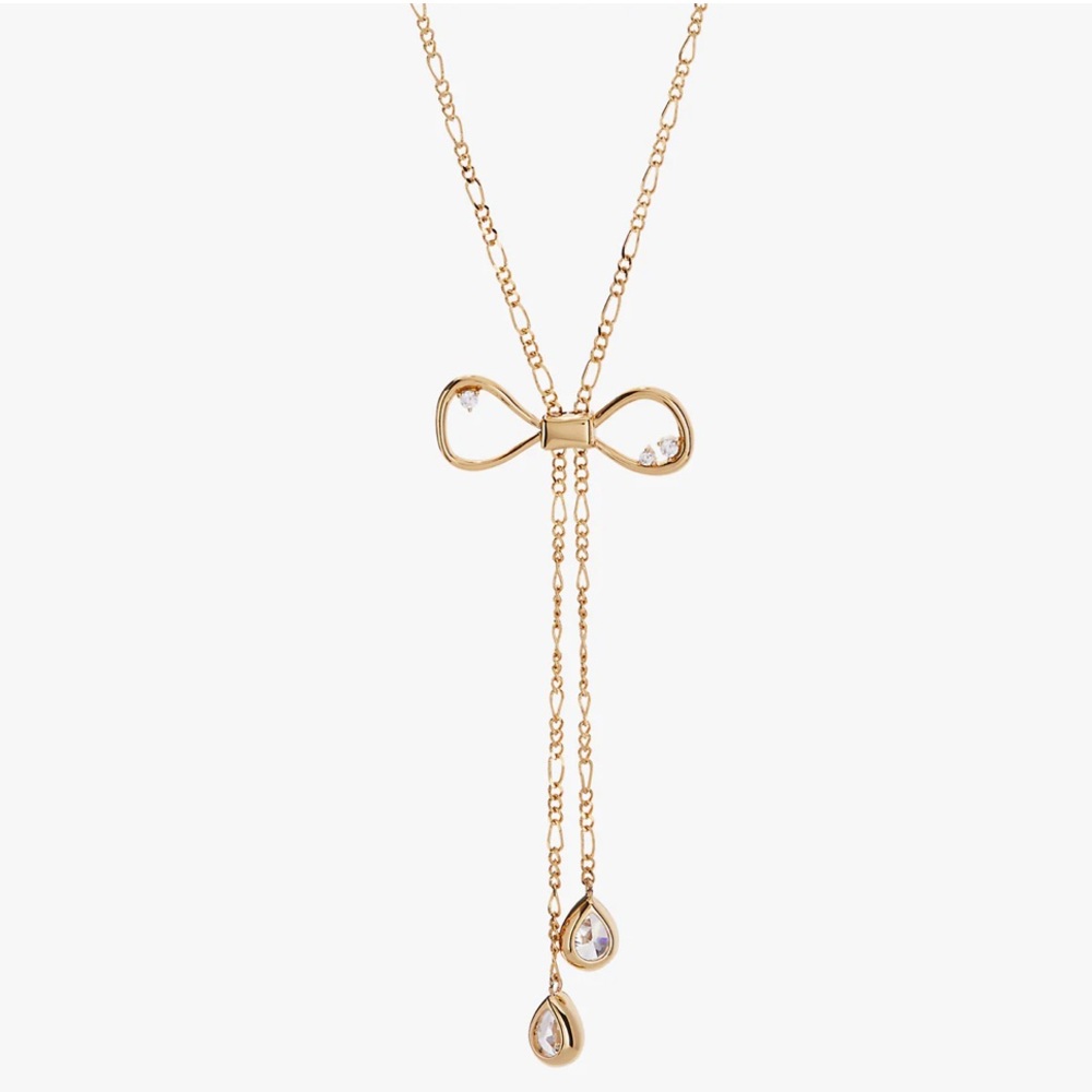 NWT Alex + Ani Coquette Bow Necklace